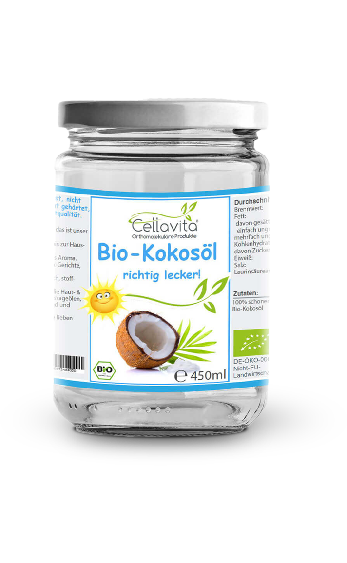 Bio Kokosöl 450ml Öl