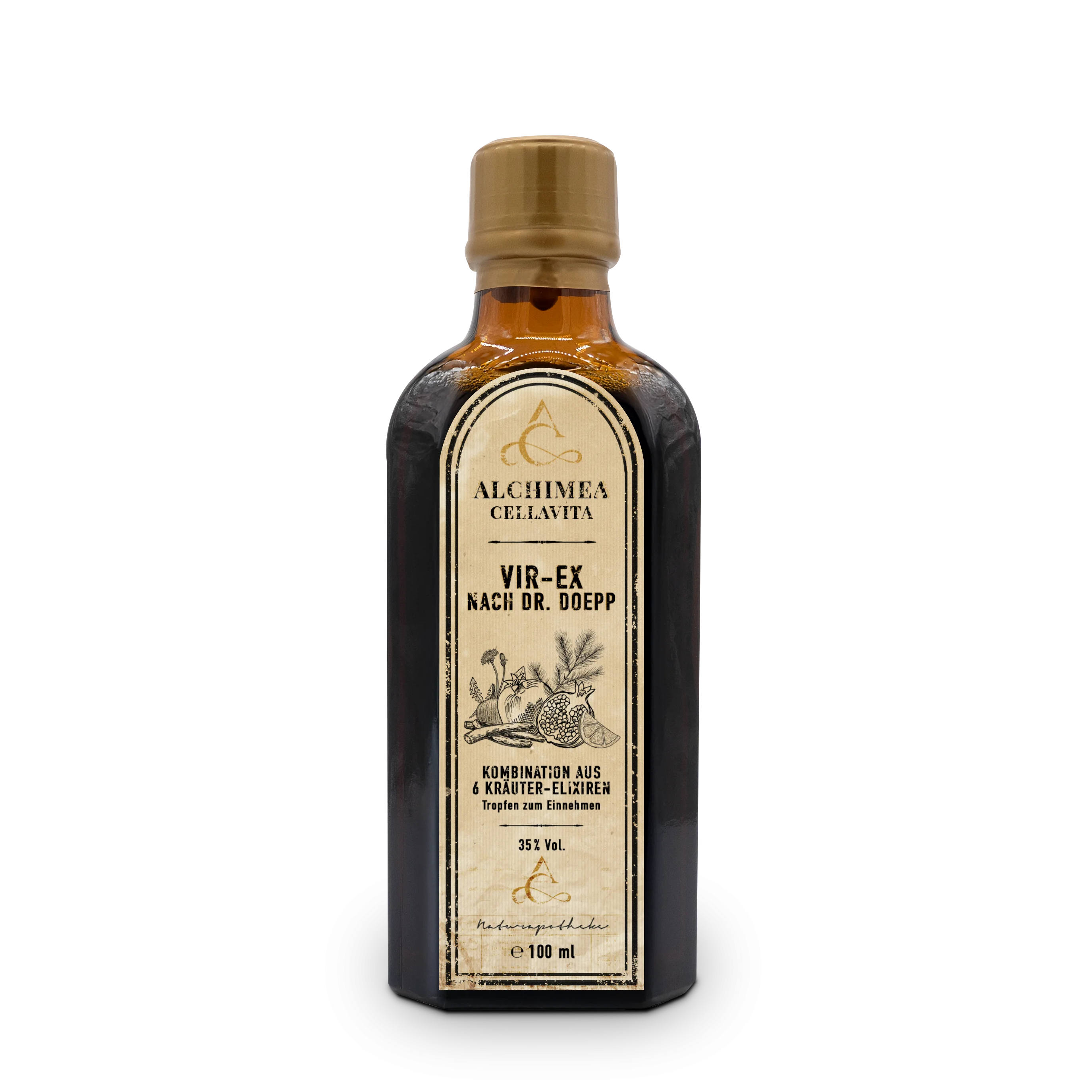 Vir-Ex – Tinktur aus 6 ausgewählten Käuter-Extrakten