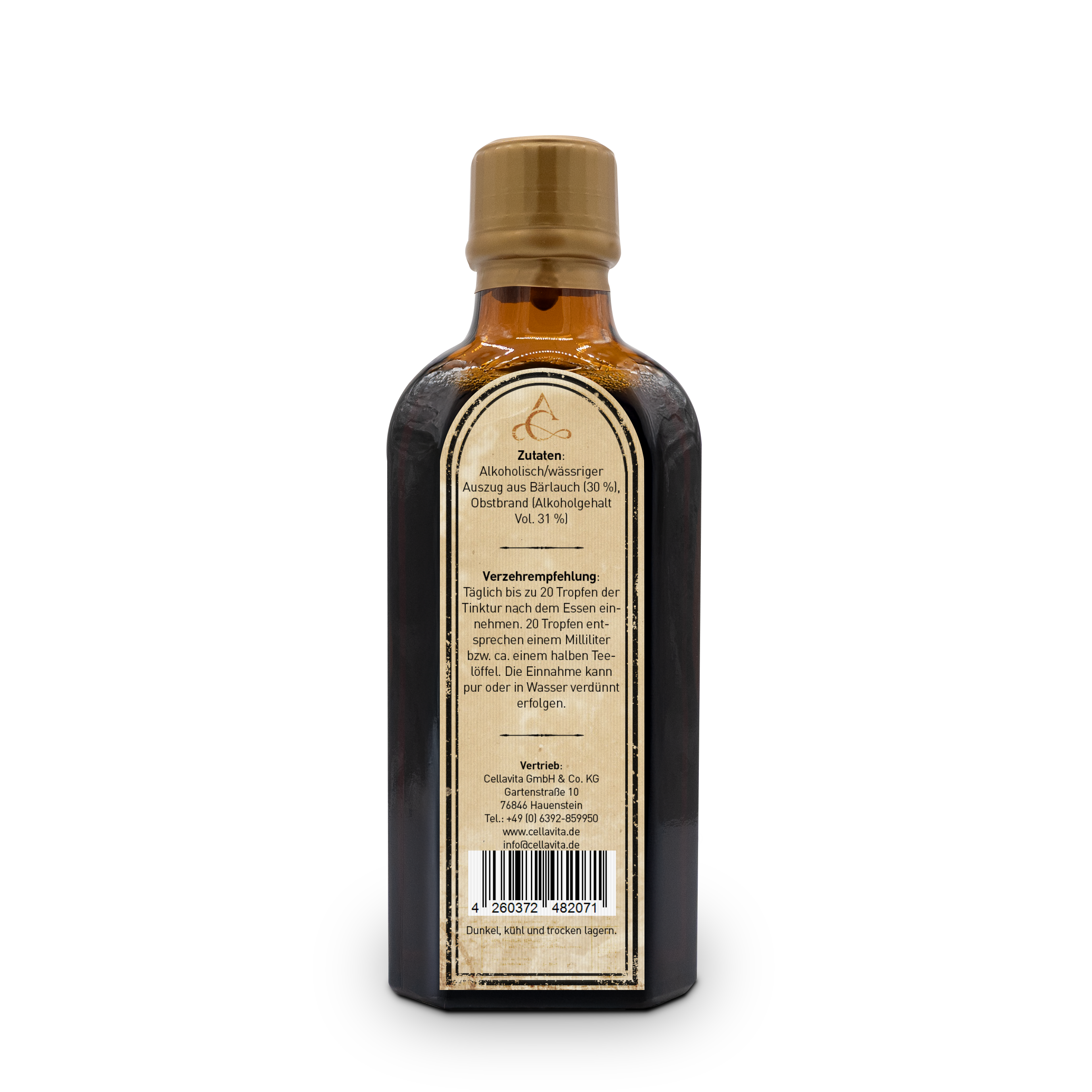 Herba Ursalis – Tinktur aus Bärlauch-Extrakt & -Saft