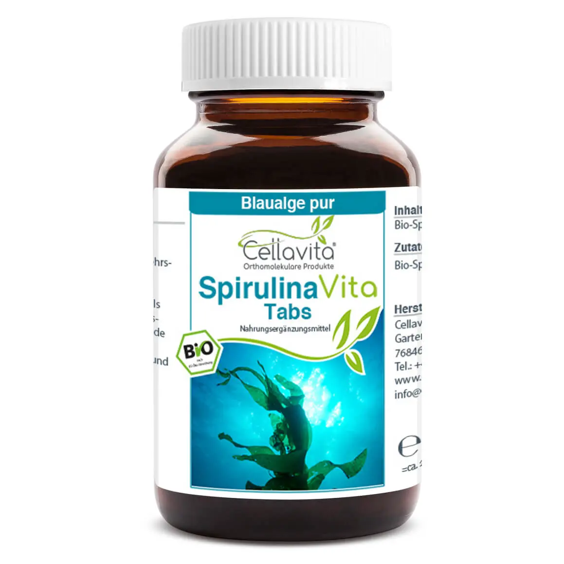 Bio Spirulina Vita Tabs à 400mg 