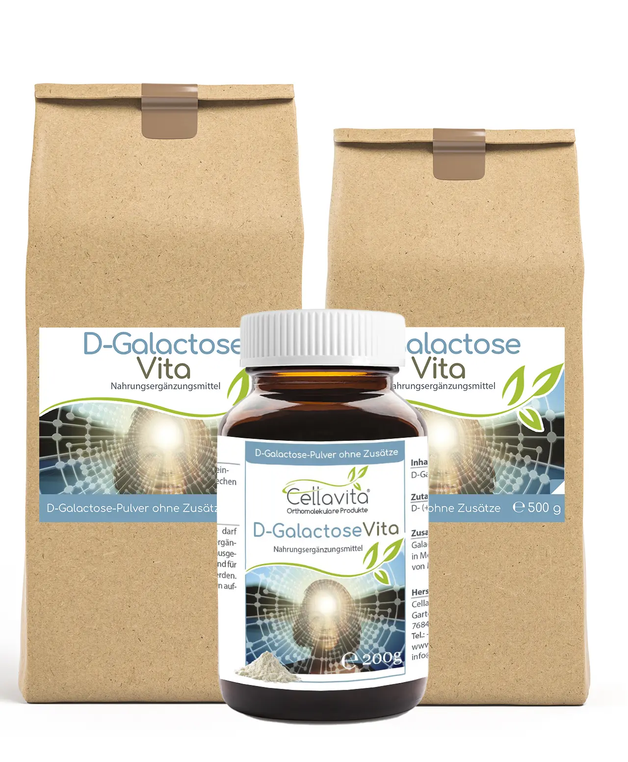 D-Galactose Vita Pulver