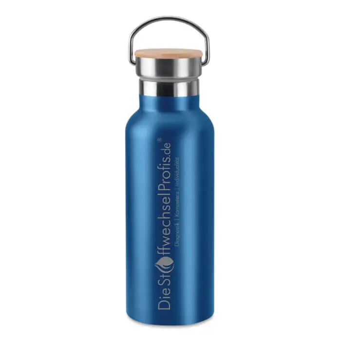 Hochenergie-Getränkeflasche 500ml by DieStoffwechselProfis® mit 90.10.® Quanten-Technologie
