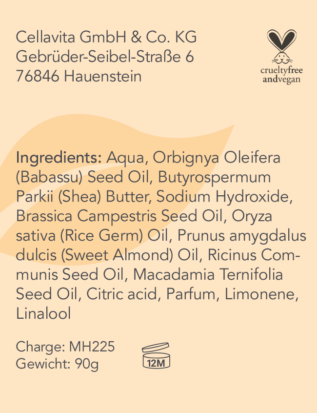 CellaPure Mango Haarseife