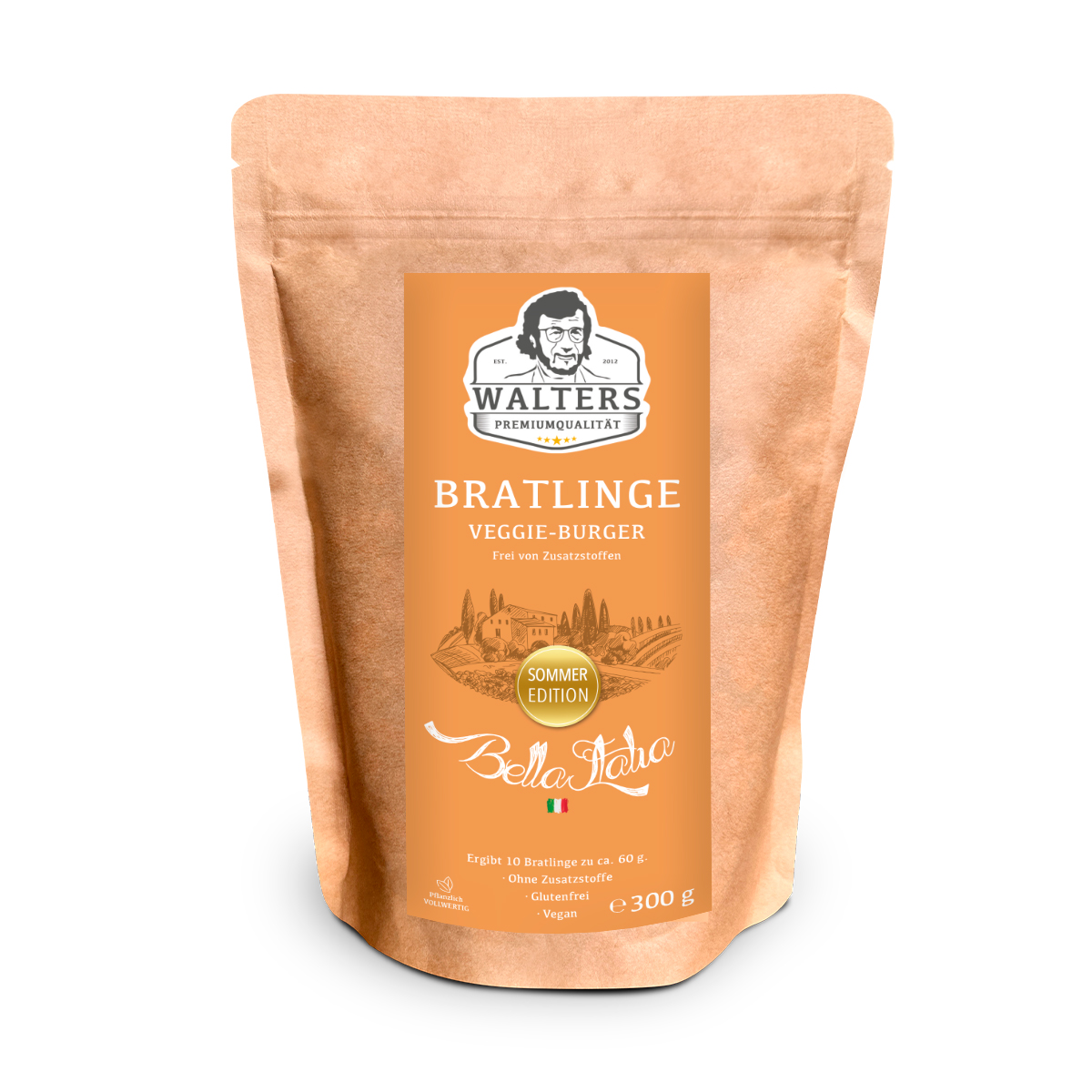 Sommer-Edition Bratlinge - Veggieburger "Italiano" 