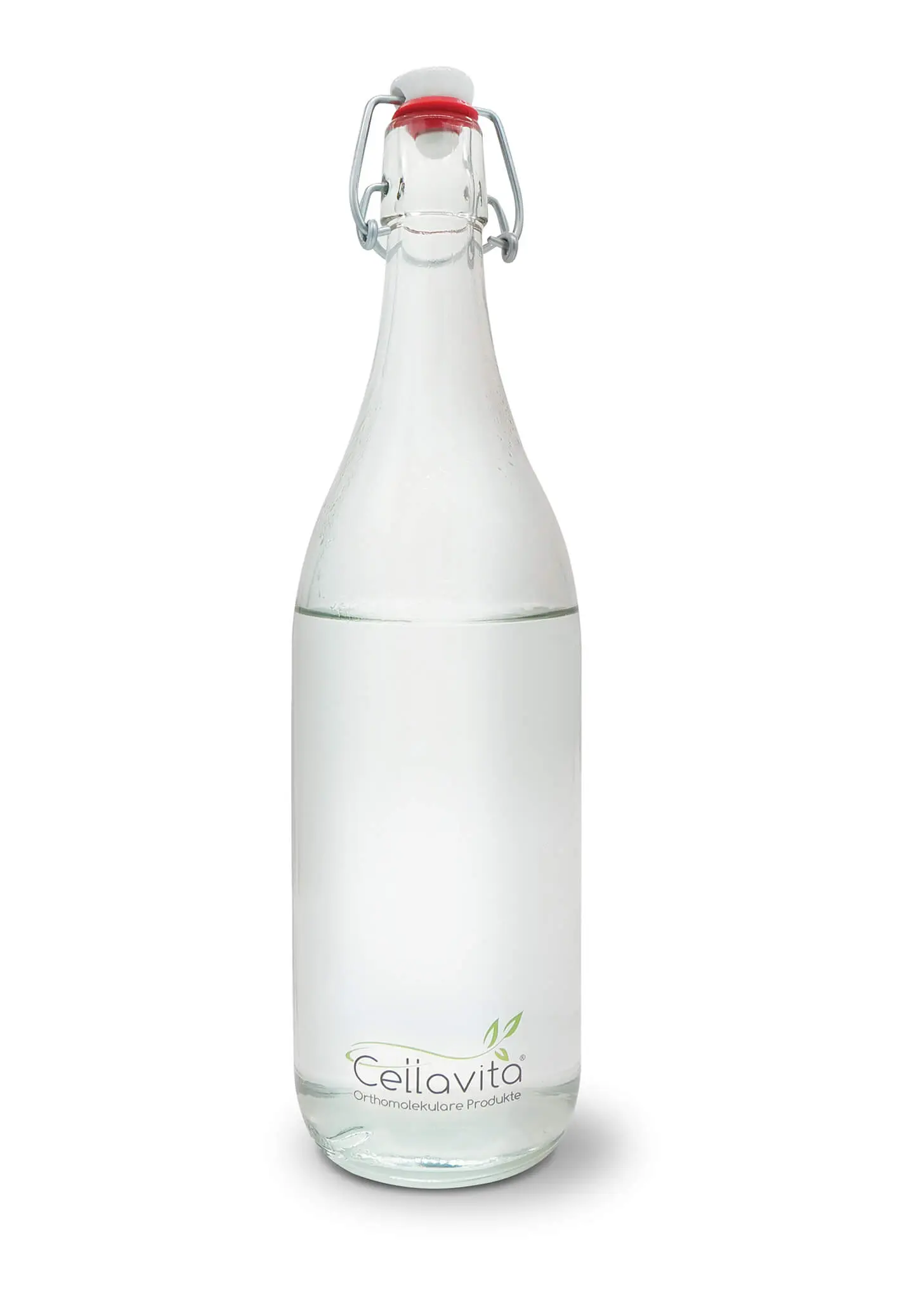 Glasflasche mit praktischem Bügelverschluss 