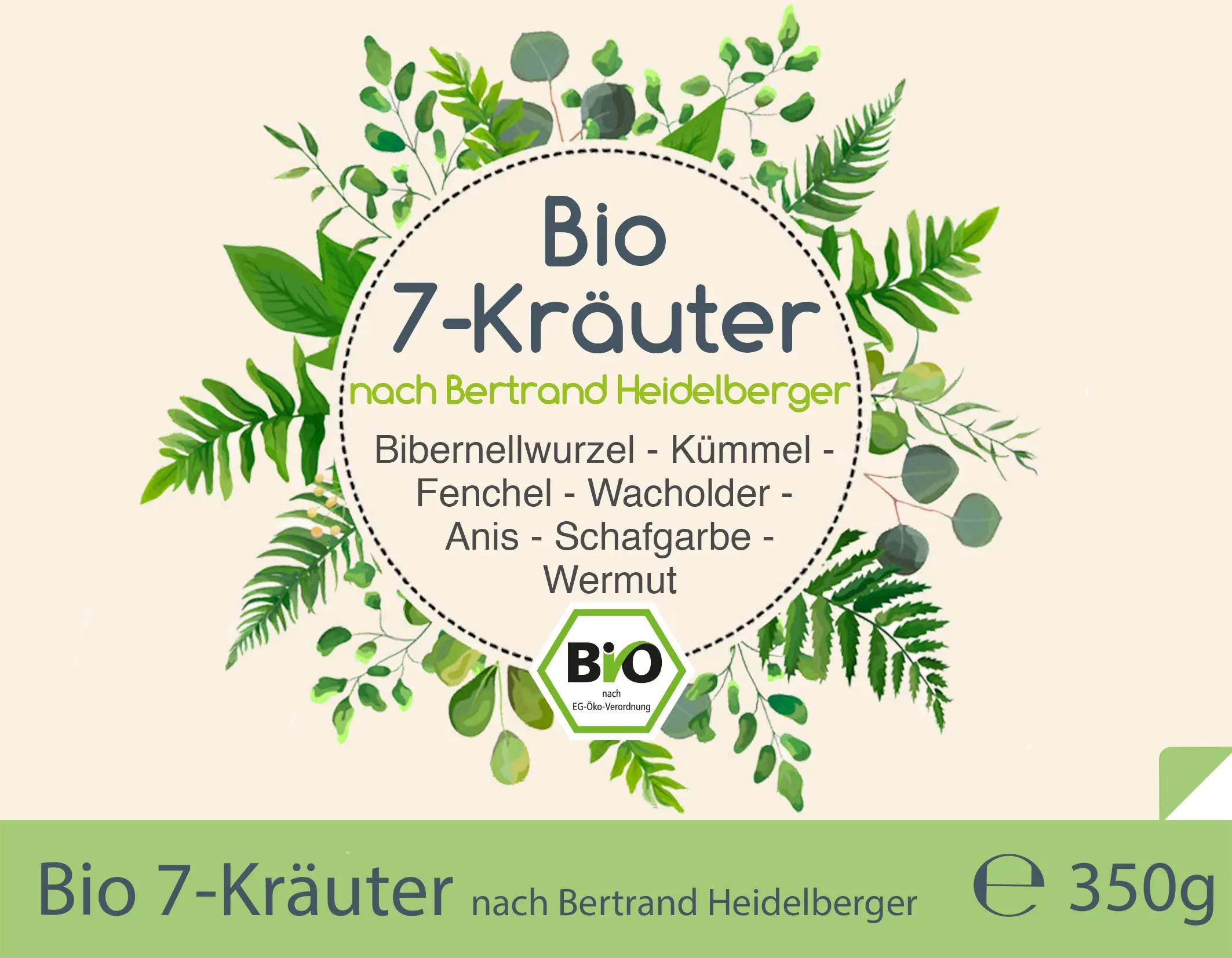 BIO 7-Kräuter nach Bertrand Heidelberger Originalrezeptur 