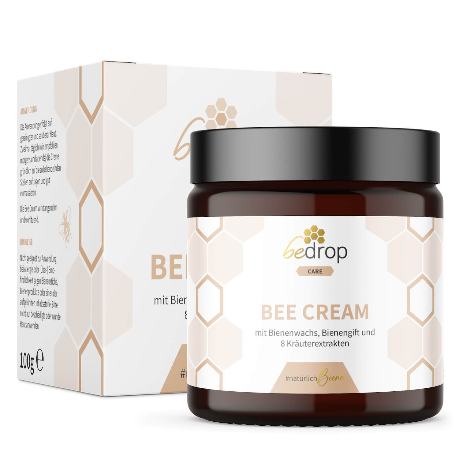 Bienengiftsalbe mit Bienengift & 8 Kräuterextrakten - 100g