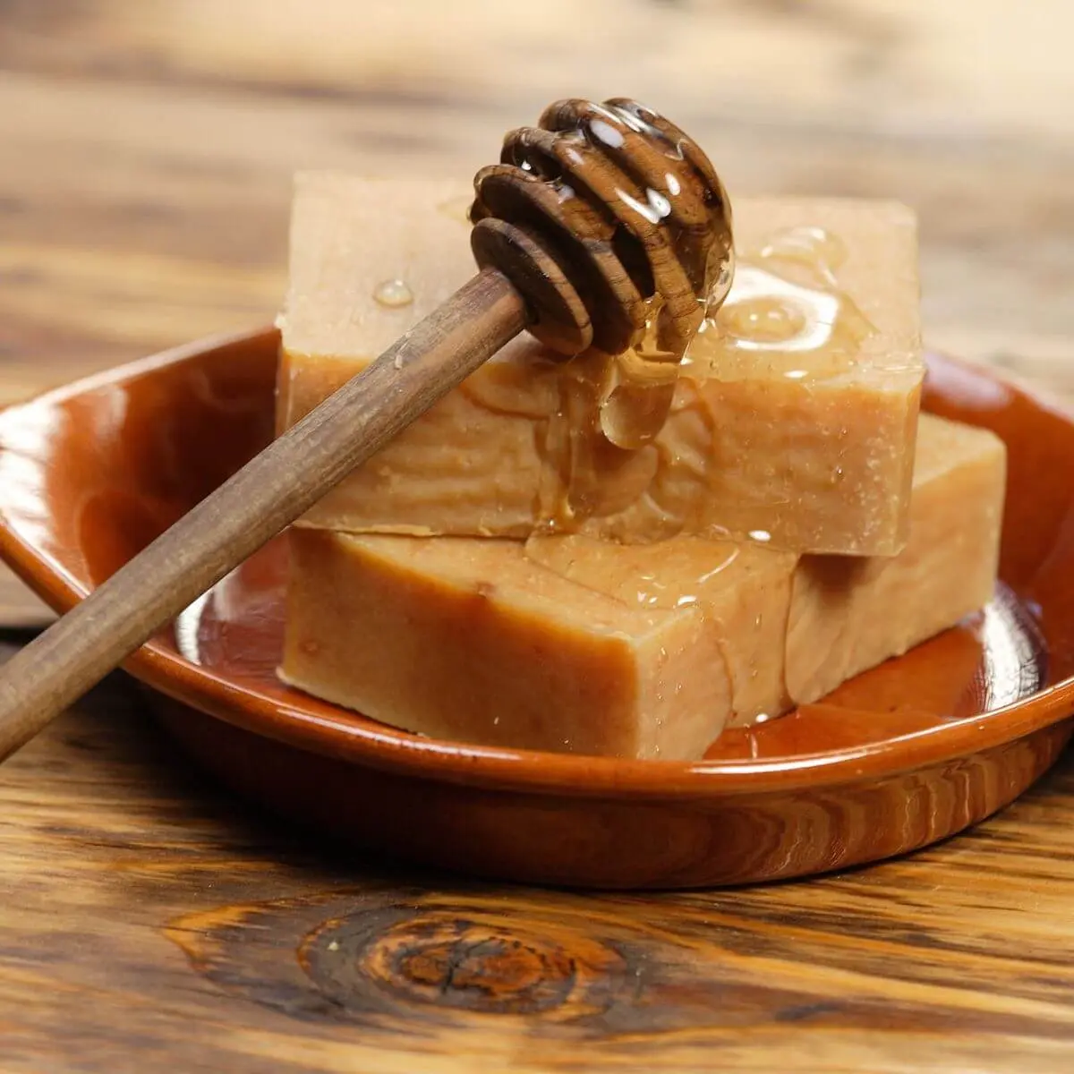 Feste Propolis-Honig-Seife natürliche Handseife / Körperseife 100g