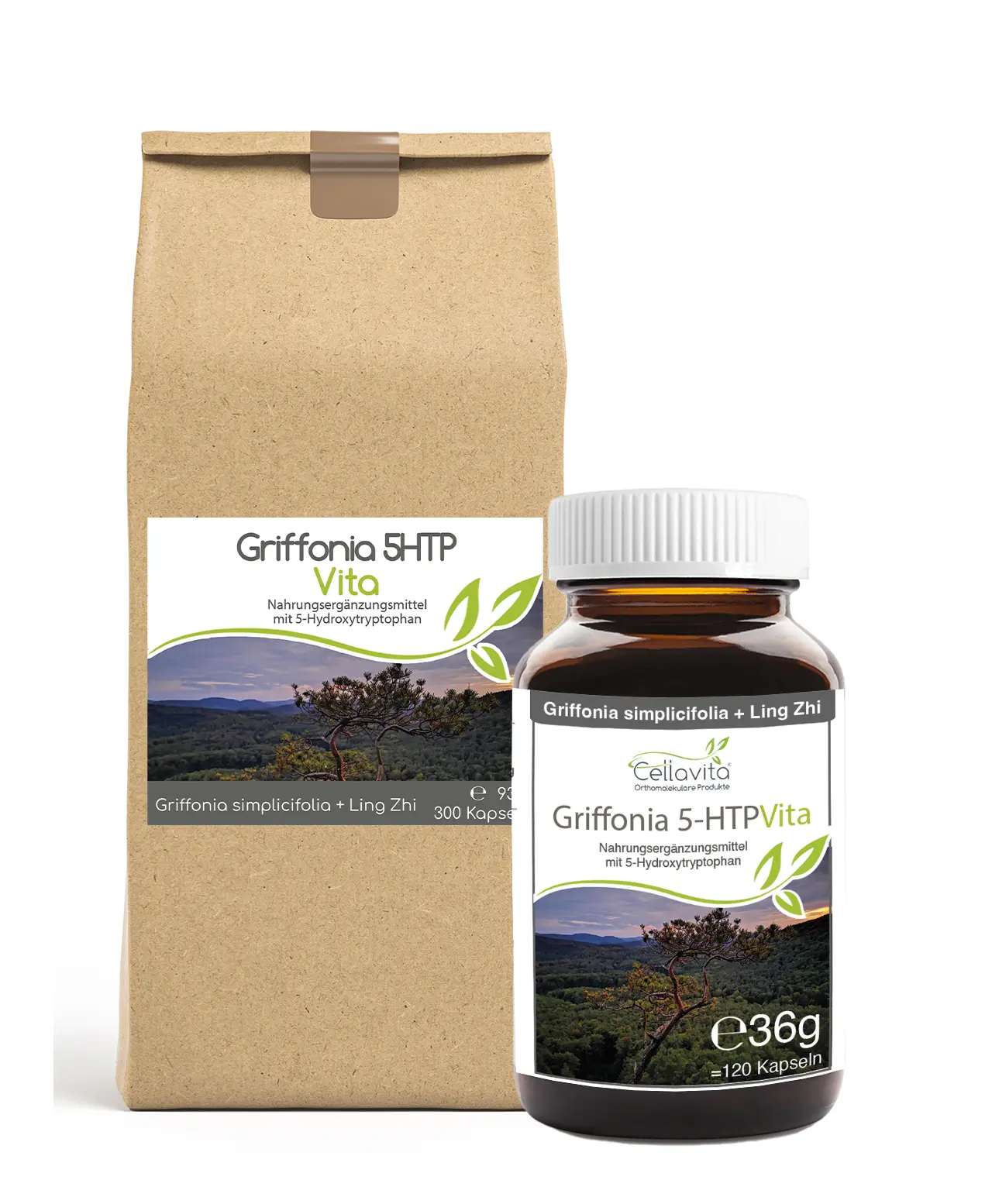 Griffonia 5-HTP (4-Monatsvorrat) Kapseln 