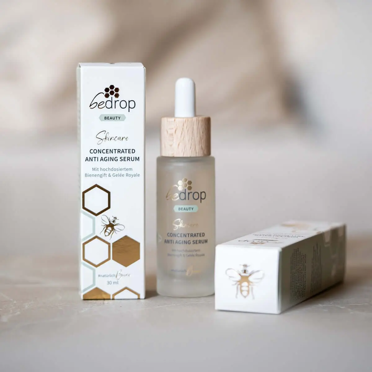 Gesichtsserum / Anti-Aging Serum mit hochdosiertem Bienengift & Gelée Royale 30ml