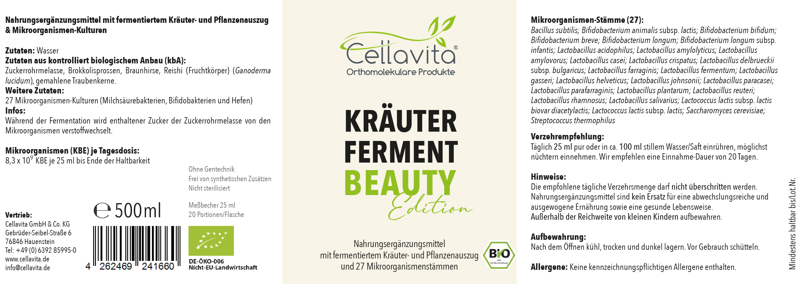 Kräuterferment Beauty Edition