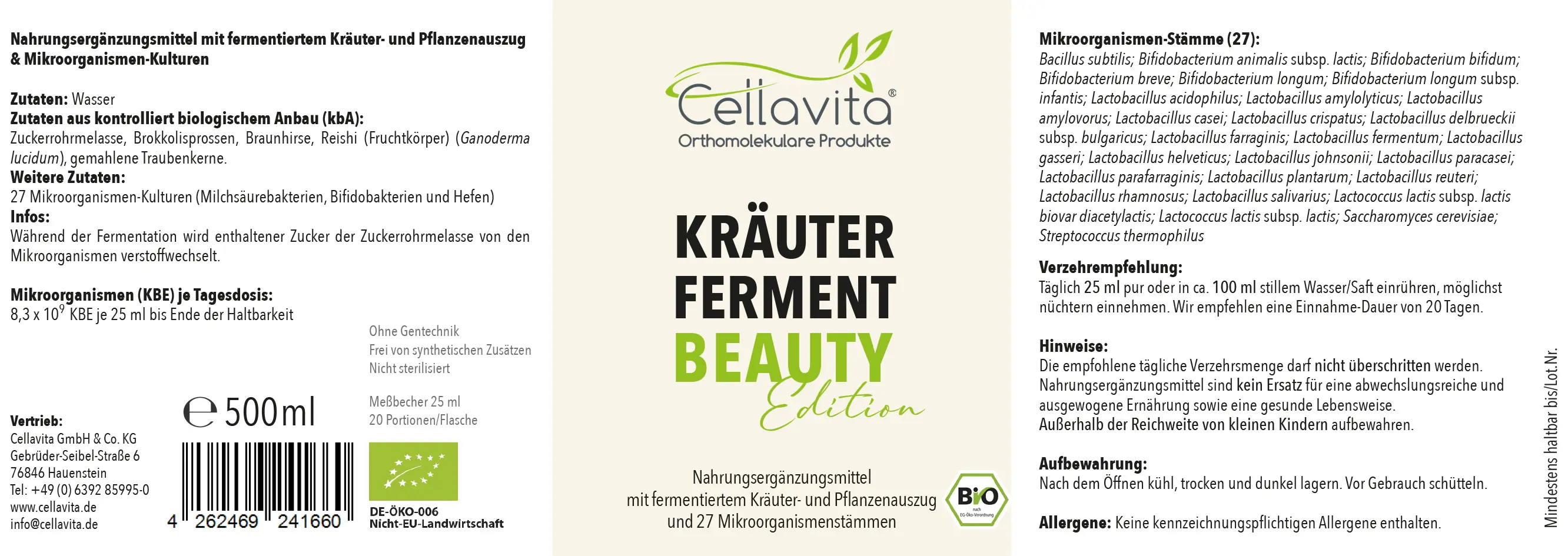 Kräuterferment Beauty Edition