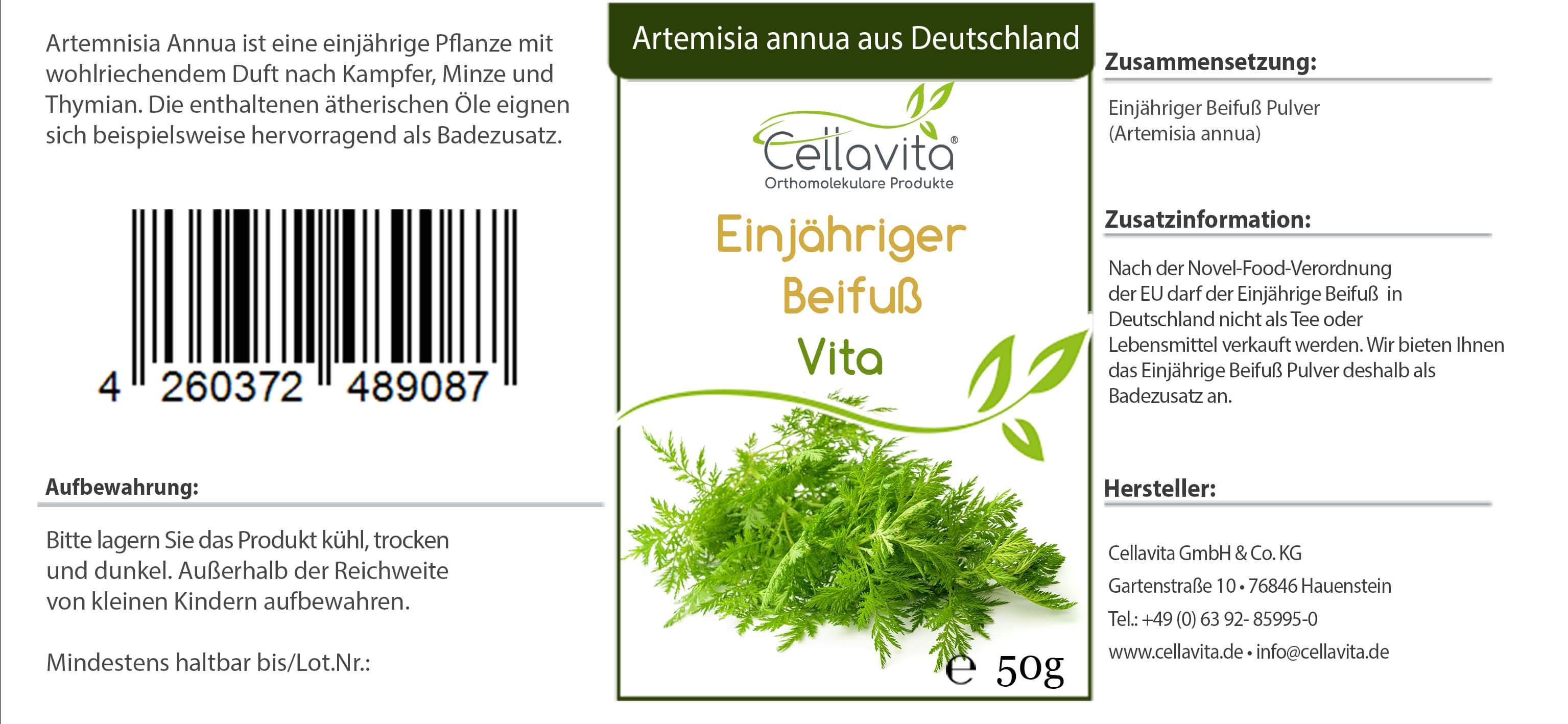 Artemisia Annua Einjähriger Beifuß 
