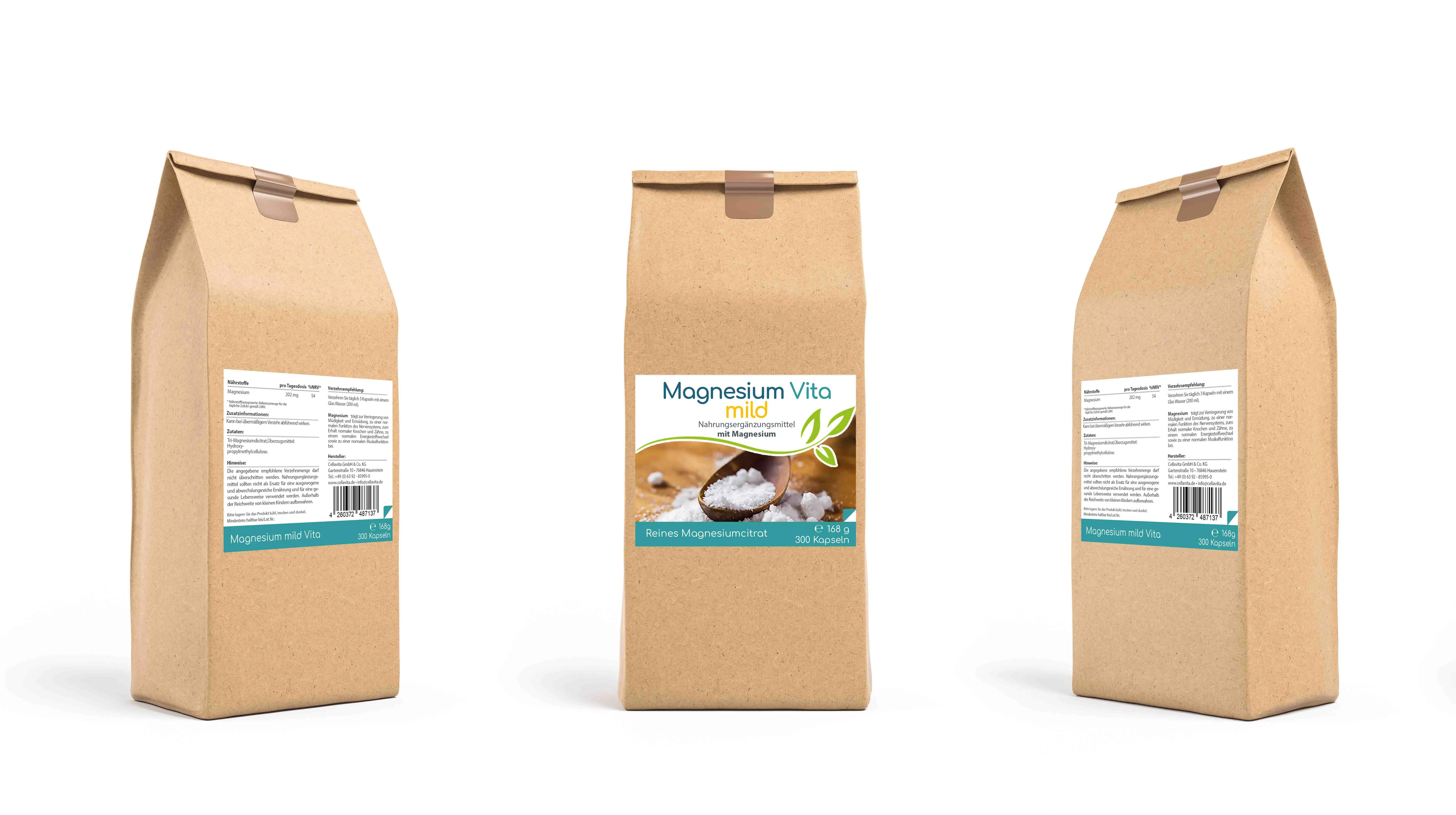 Magnesiumcitrat Vita 'mild' Kapseln