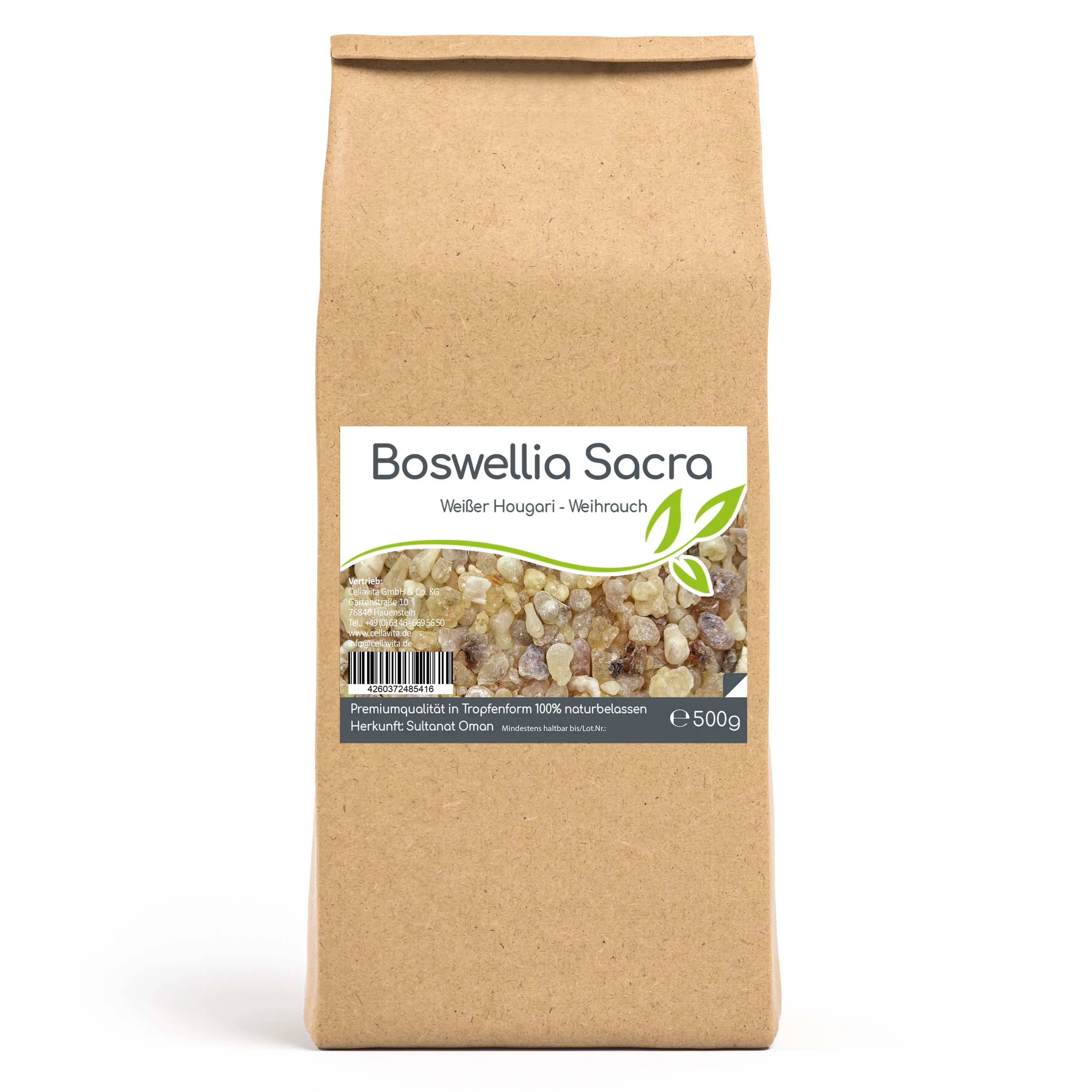 Weißer Hougari - Weihrauch in Tropfenform 