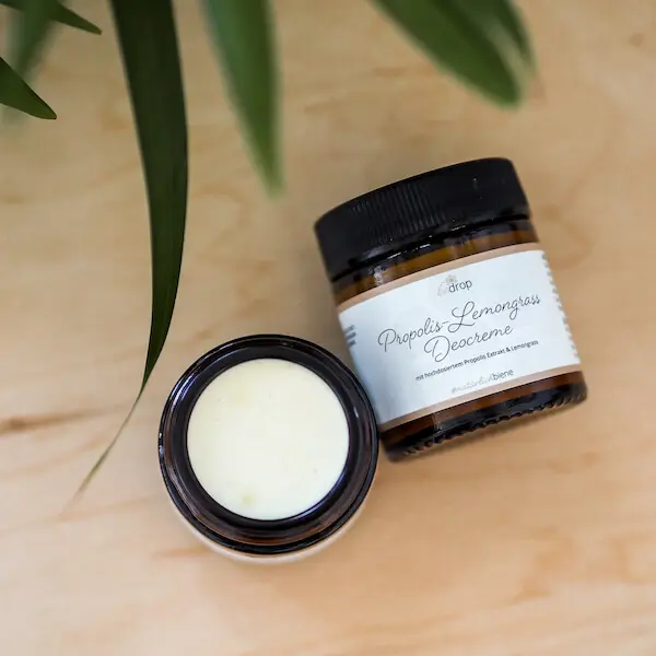 Festes Propolis Deo / Deocreme mit Lemongrass - 30ml