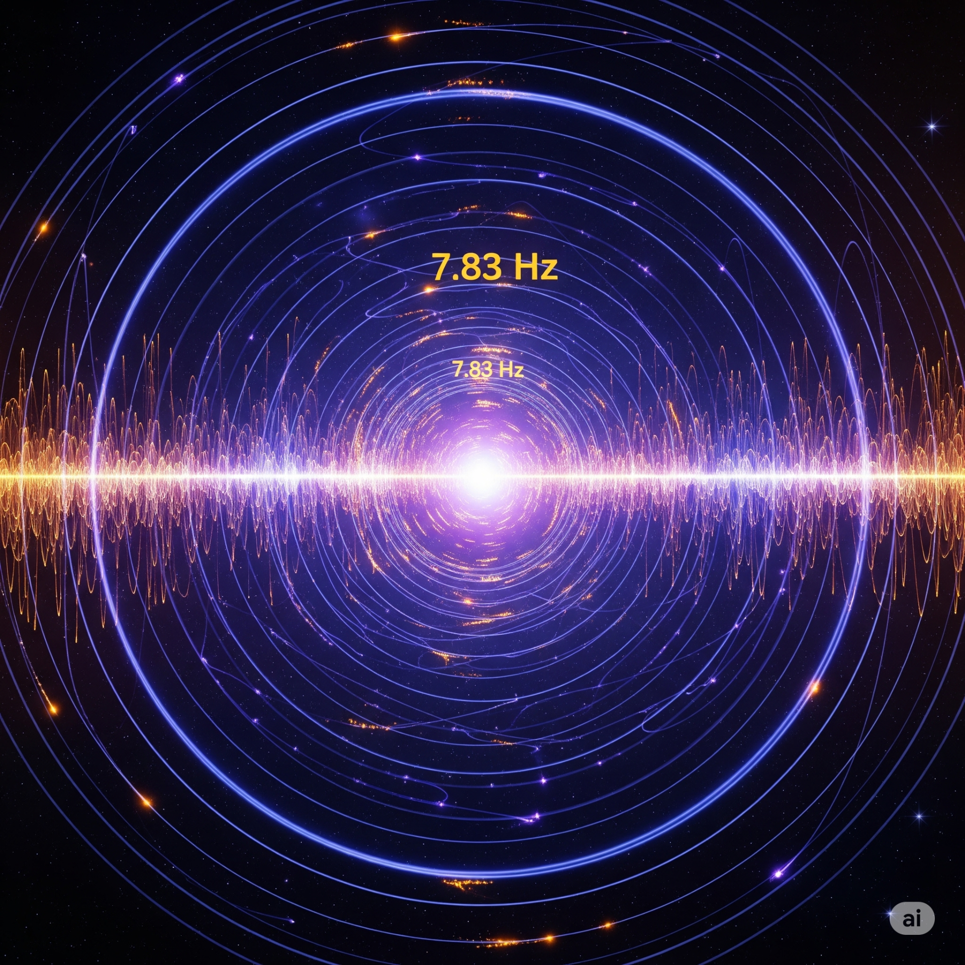 Schumann Frequenz 7,83 Hz Plug- In- Stecker 