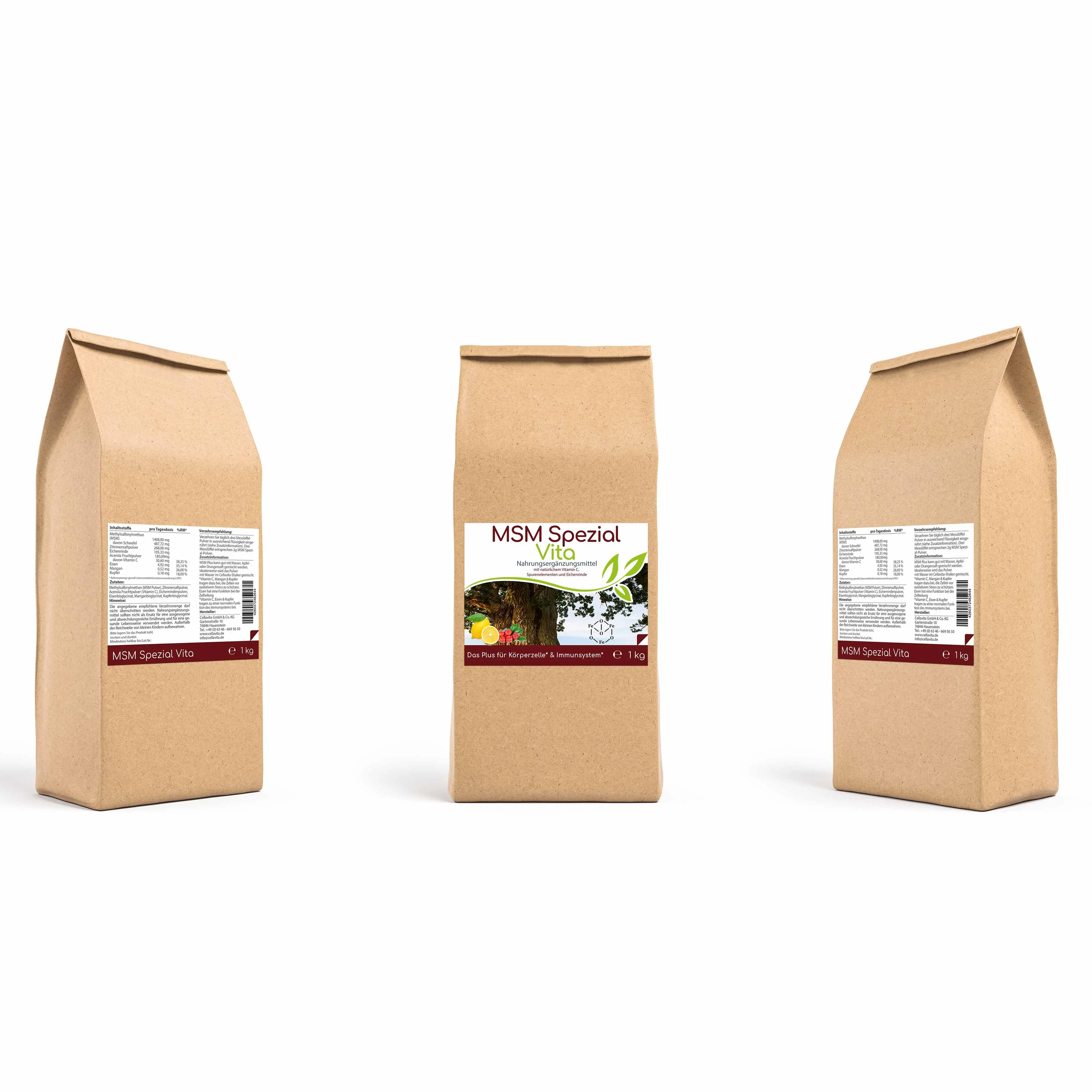 MSM Spezial Vita mit Vitamin C Pulver