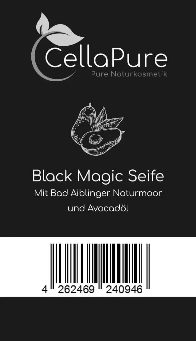 CellaPure Black Magic Seife