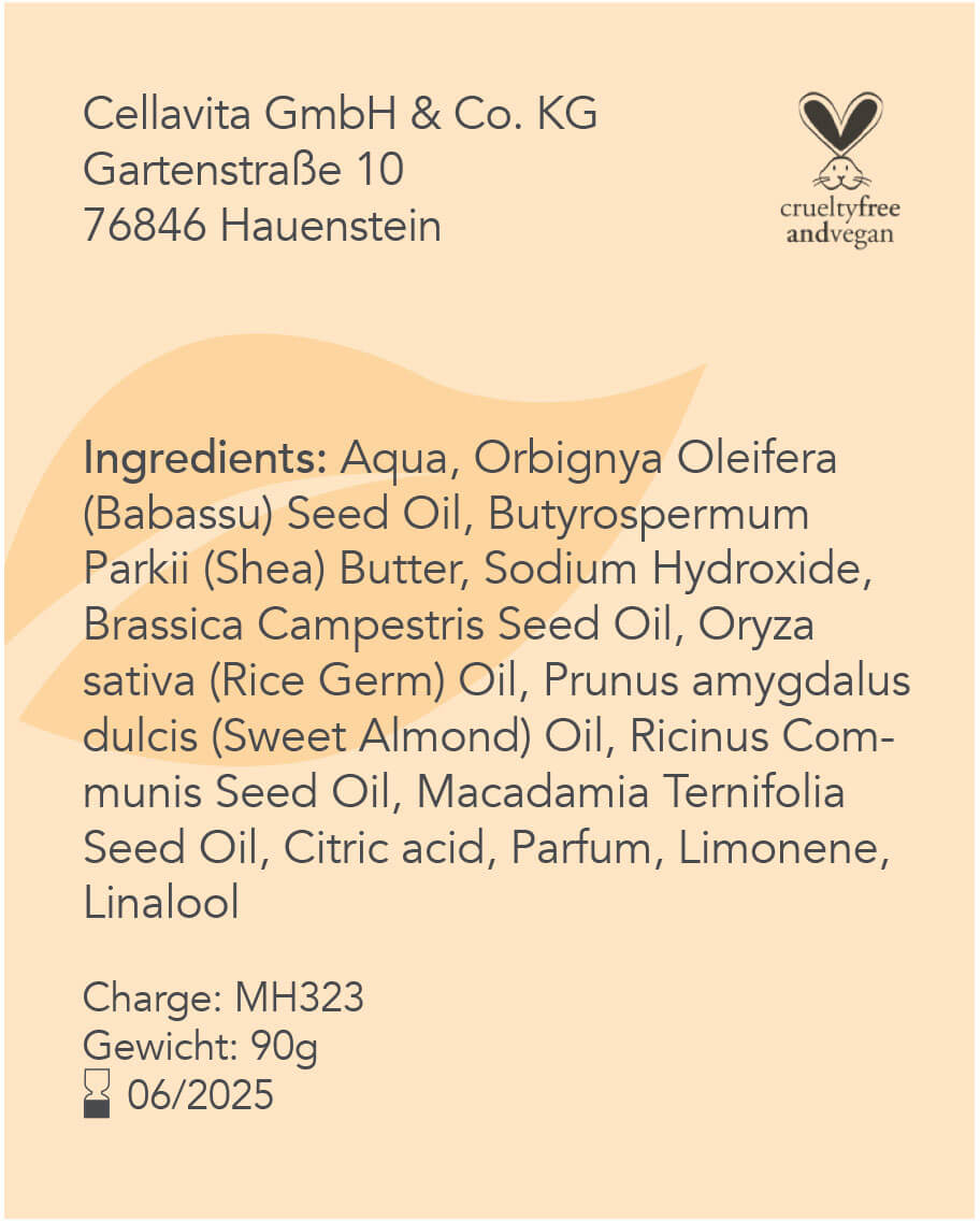 CellaPure Mango Haarseife