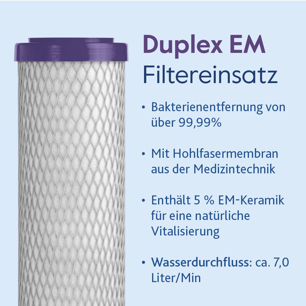 Alvito Filterkartusche ABF Duplex EM Hochleistungs-Blockfilter