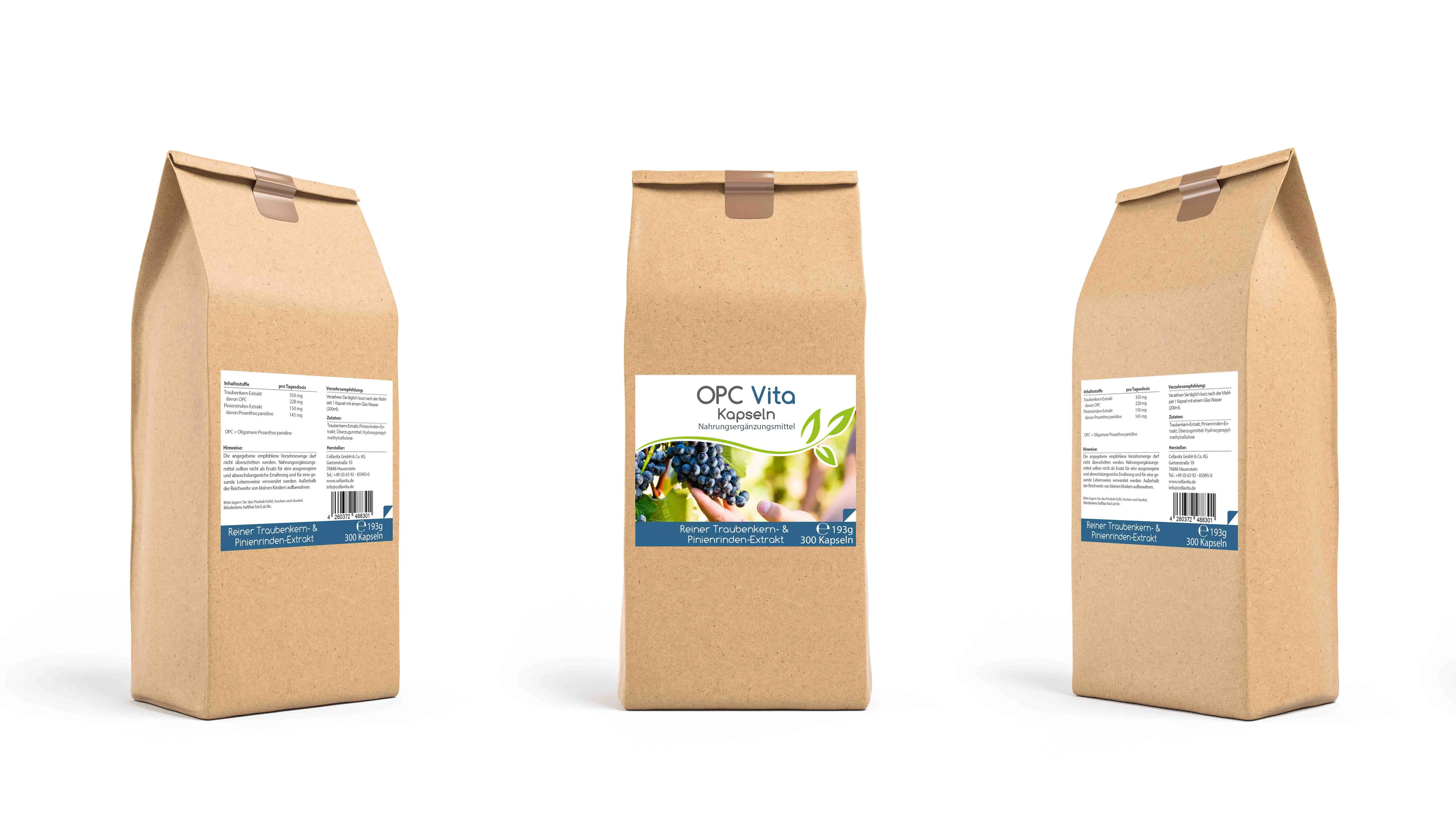OPC Vita | Traubenkern- und Pinienrinden-Extrakt Kapseln