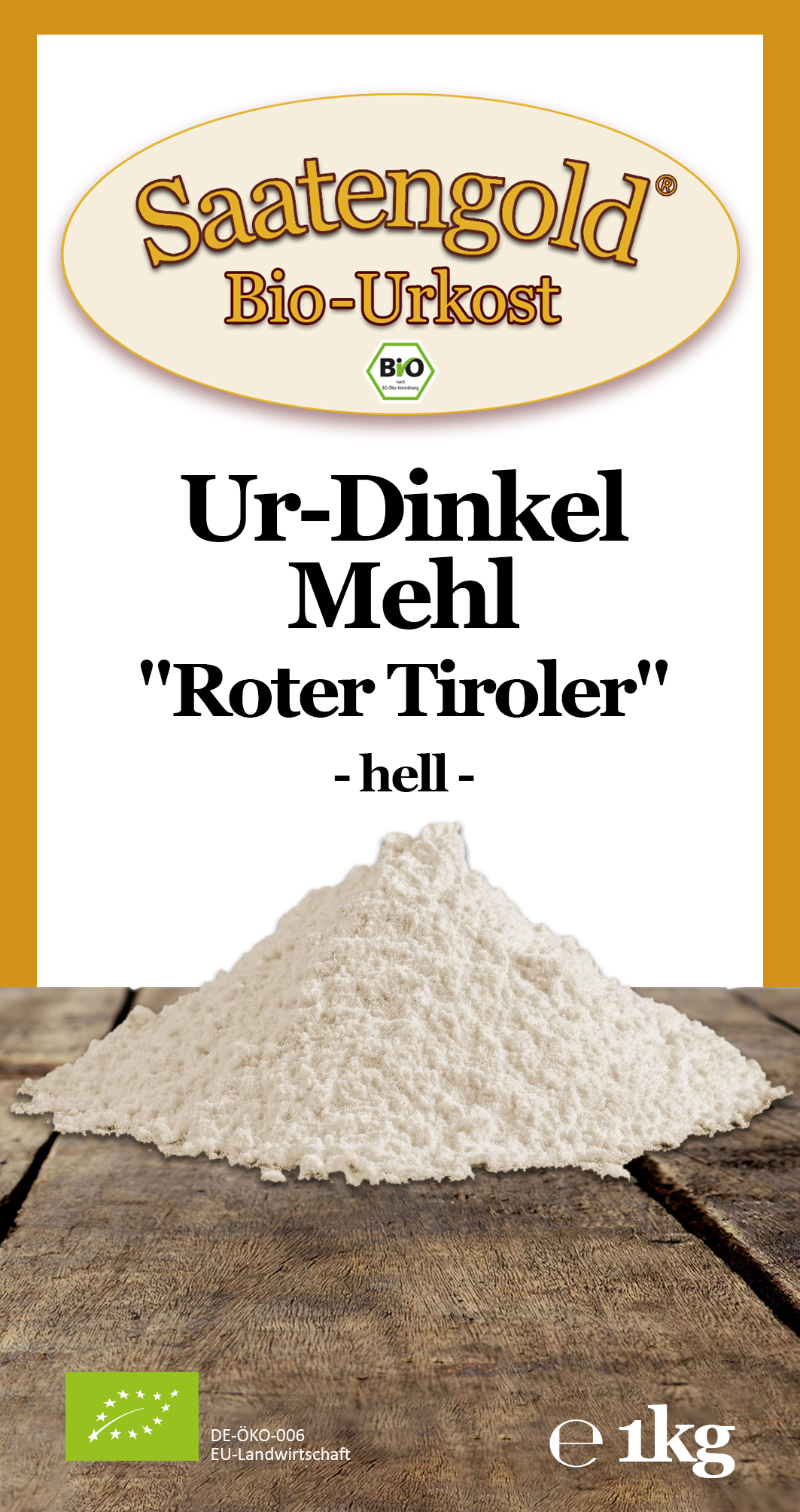 Ur-Dinkel-Mehl hell T-630 (Bio) 