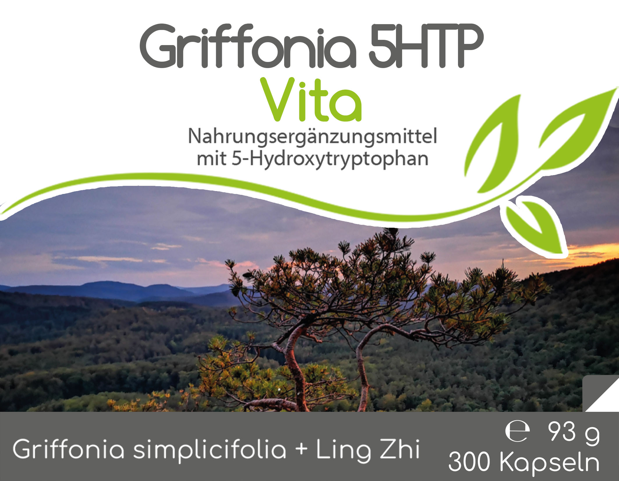 Griffonia 5-HTP (4-Monatsvorrat) Kapseln 