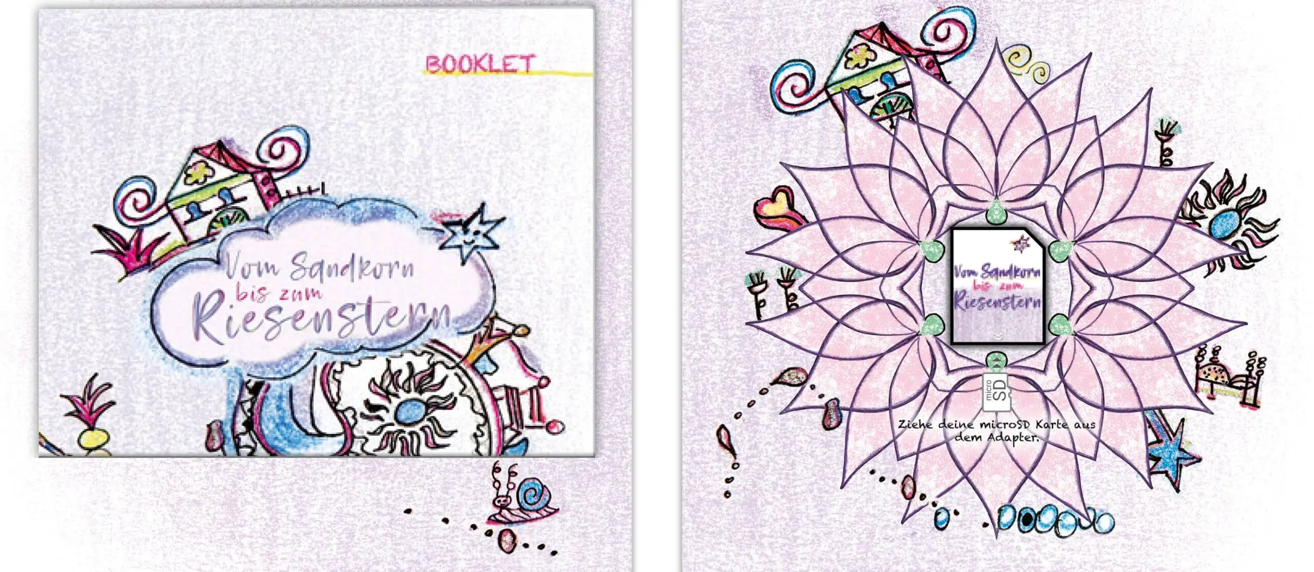 SD- Karte Vom Sandkorn bis zum Riesenstern