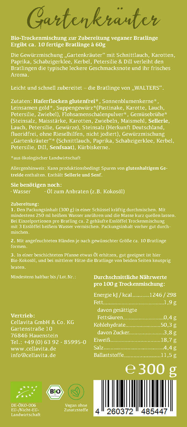 bratlinge_gartenkrauter_final_rueckseite Bratlinge - Veggieburger "Gartenkräuter" für 10 Bratlinge