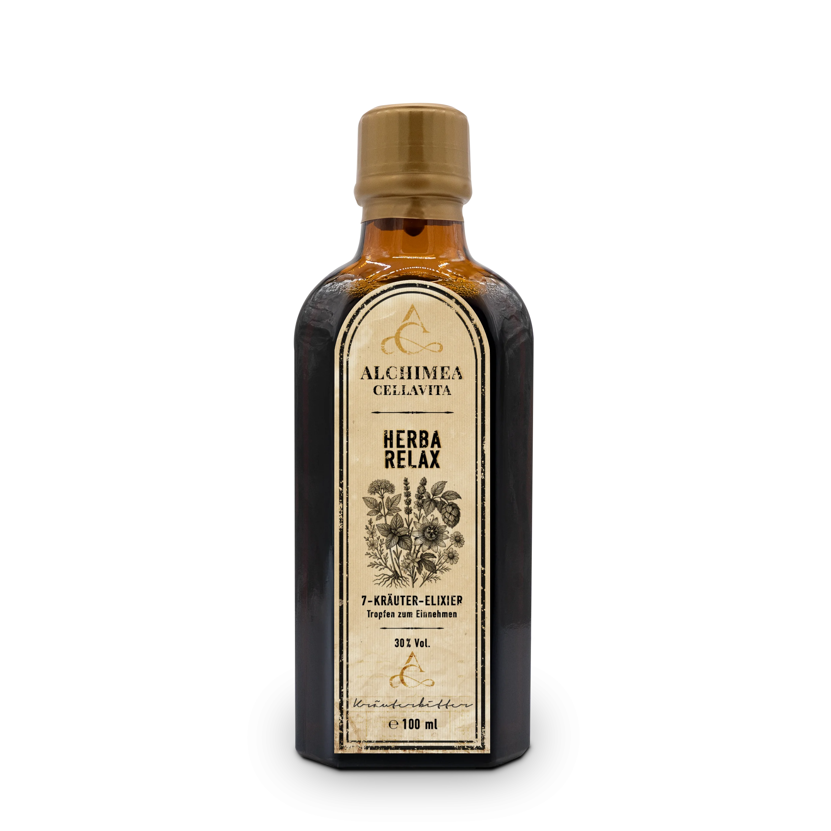 Herba Relax – Tinktur aus Extrakten von 7 traditionellen Entspannungskräutern