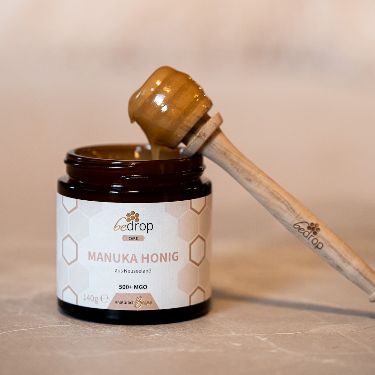 Echter Manuka Honig MGO 500+ 140g Glas