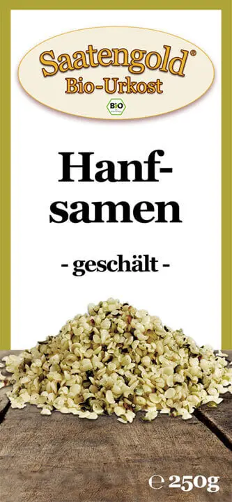 Bio-Hanfsamen geschält -ungeröstet- 250g