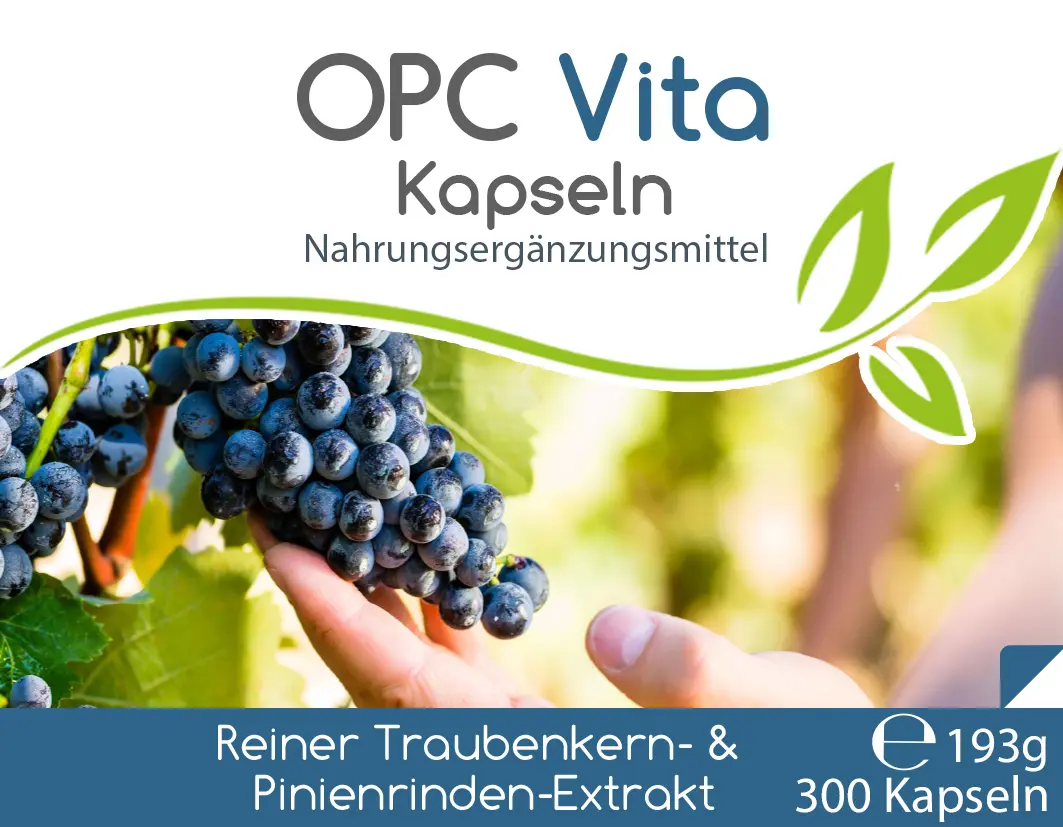 OPC Vita | Traubenkern- und Pinienrinden-Extrakt Kapseln