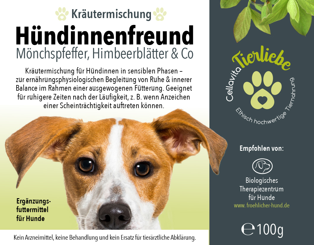 Hündinnenfreund Mönchspfeffer, Himbeerblätter & Co