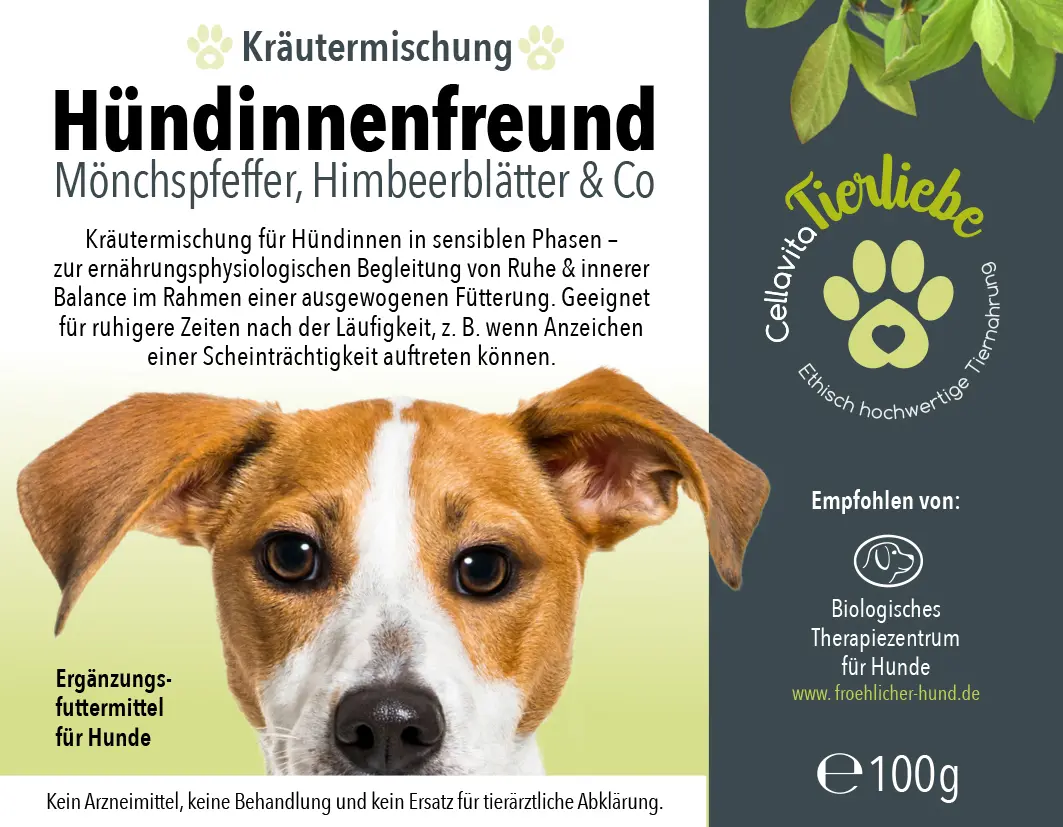 Hündinnenfreund Mönchspfeffer, Himbeerblätter & Co