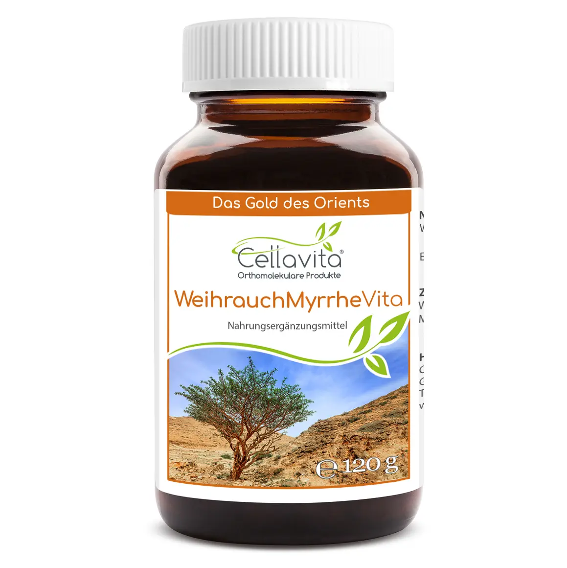 Weihrauch (Boswellia serrata) Myrrhe Pulver