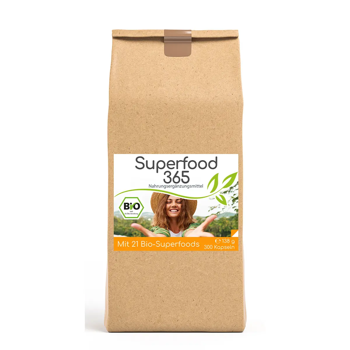 Superfood 365 Bio Kapseln- mit 21 Bio-Superfoods