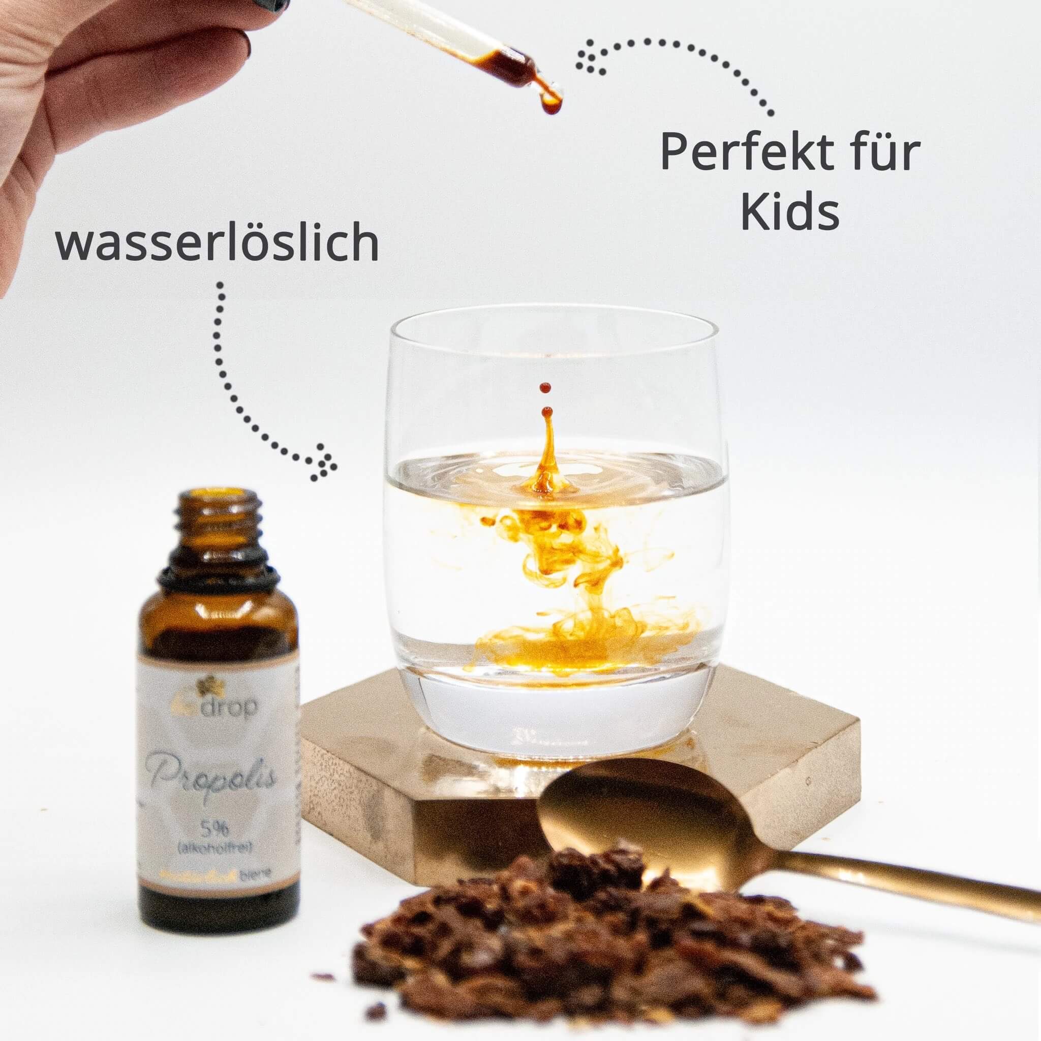 Propolis Tinktur alkoholfrei Tropfen für Kinder & Tiere 30ml
