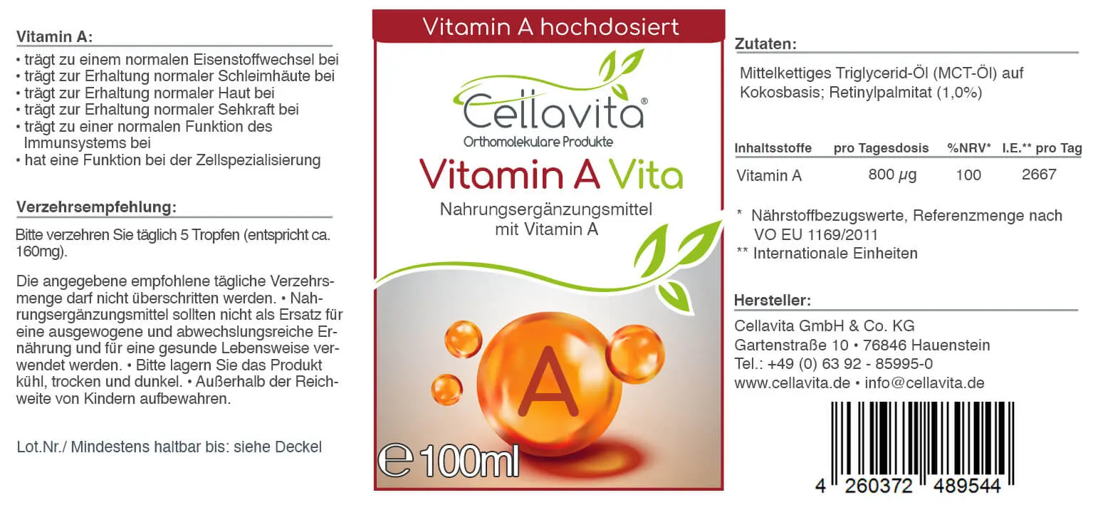Vitamin A 100ml