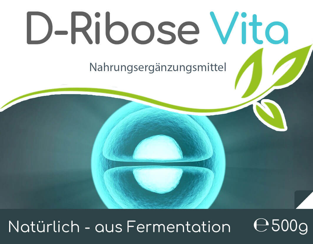 D-Ribose Vita Pulver 500g Vorratsbeutel
