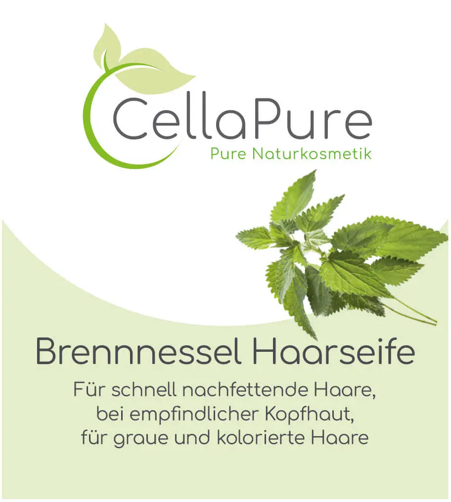 CellaPure Brennnessel Haarseife