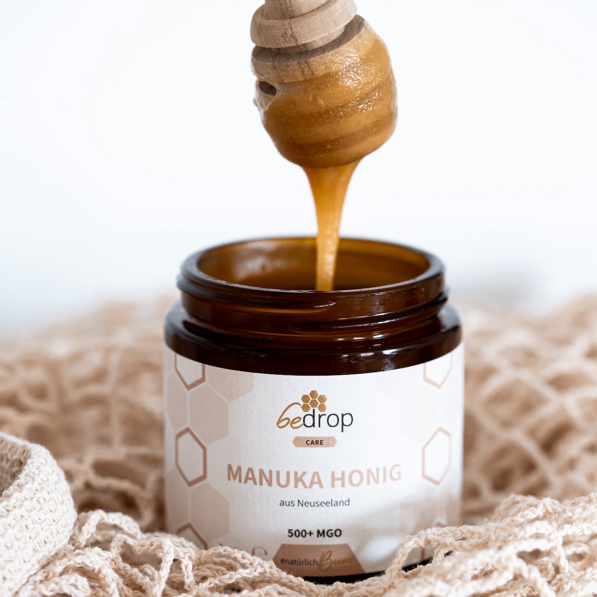 Echter Manuka Honig MGO 500+ 140g Glas