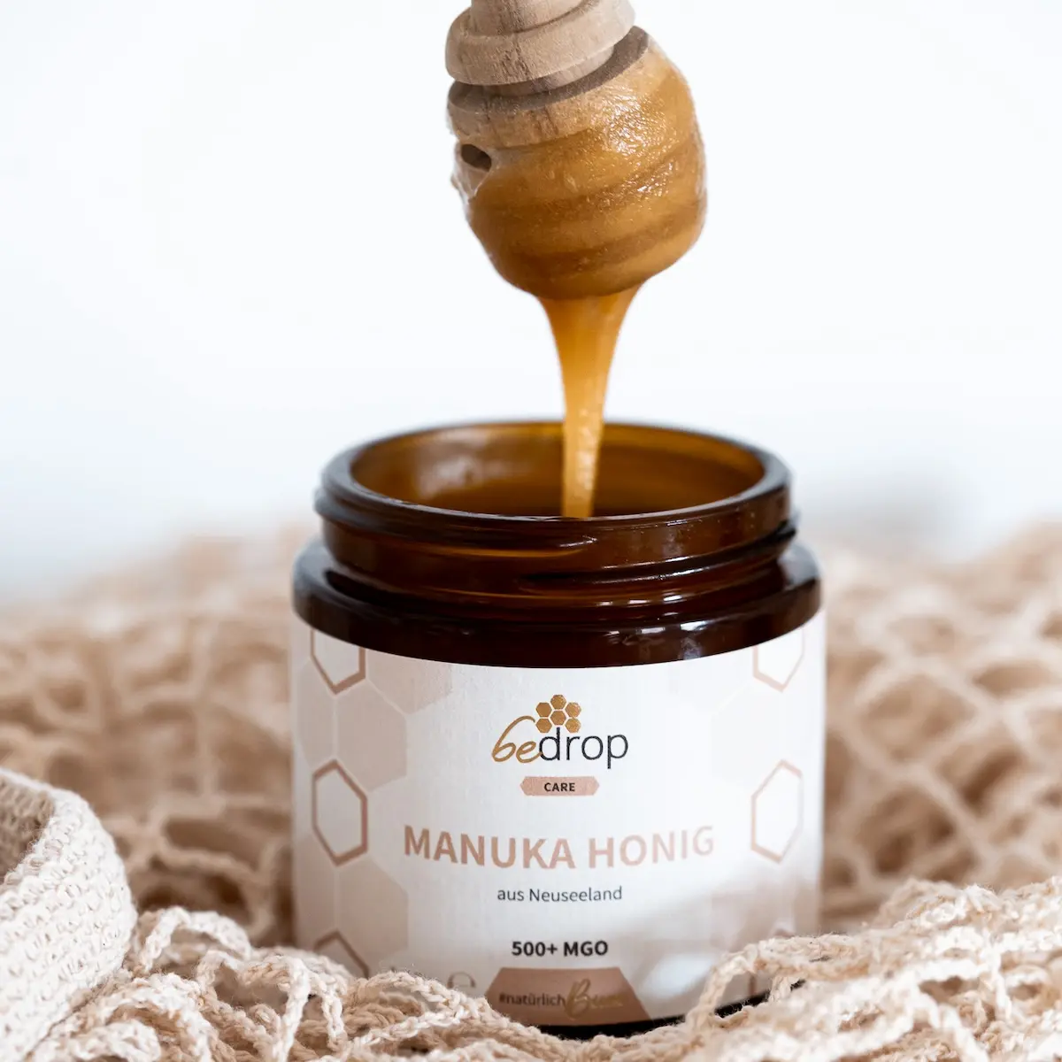Echter Manuka Honig MGO 500+ 140g Glas