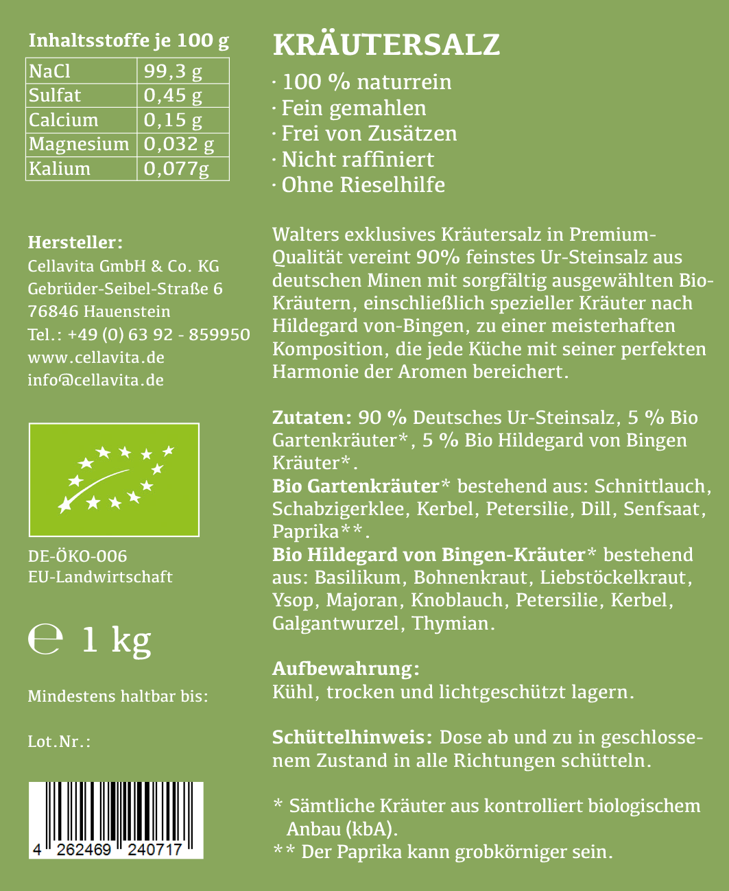 Kräutersalz 