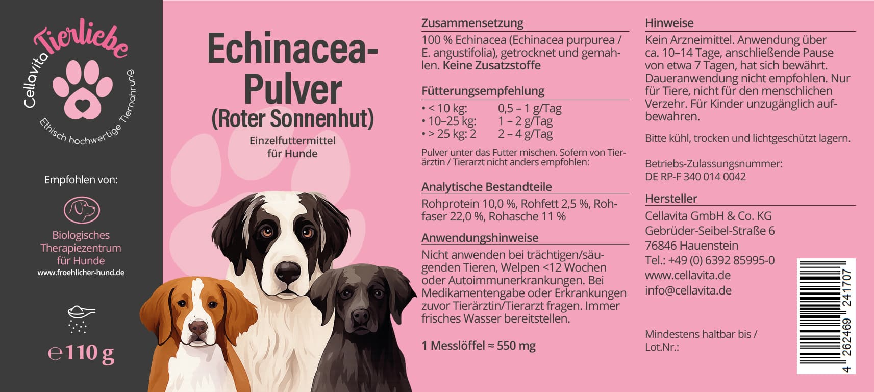 Echinacea für Hunde