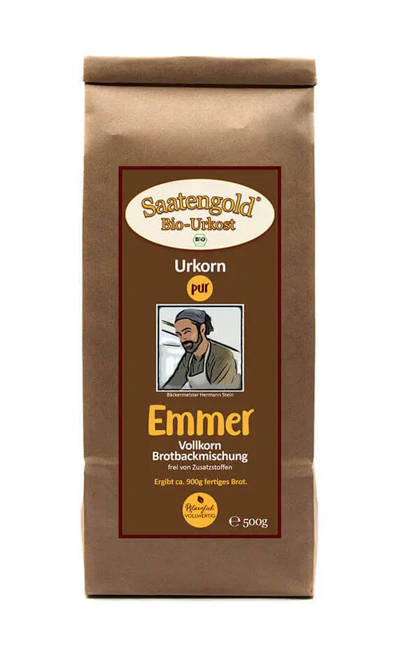 Mehl-Brotbackmischung (Bio) Emmer pur 500g
