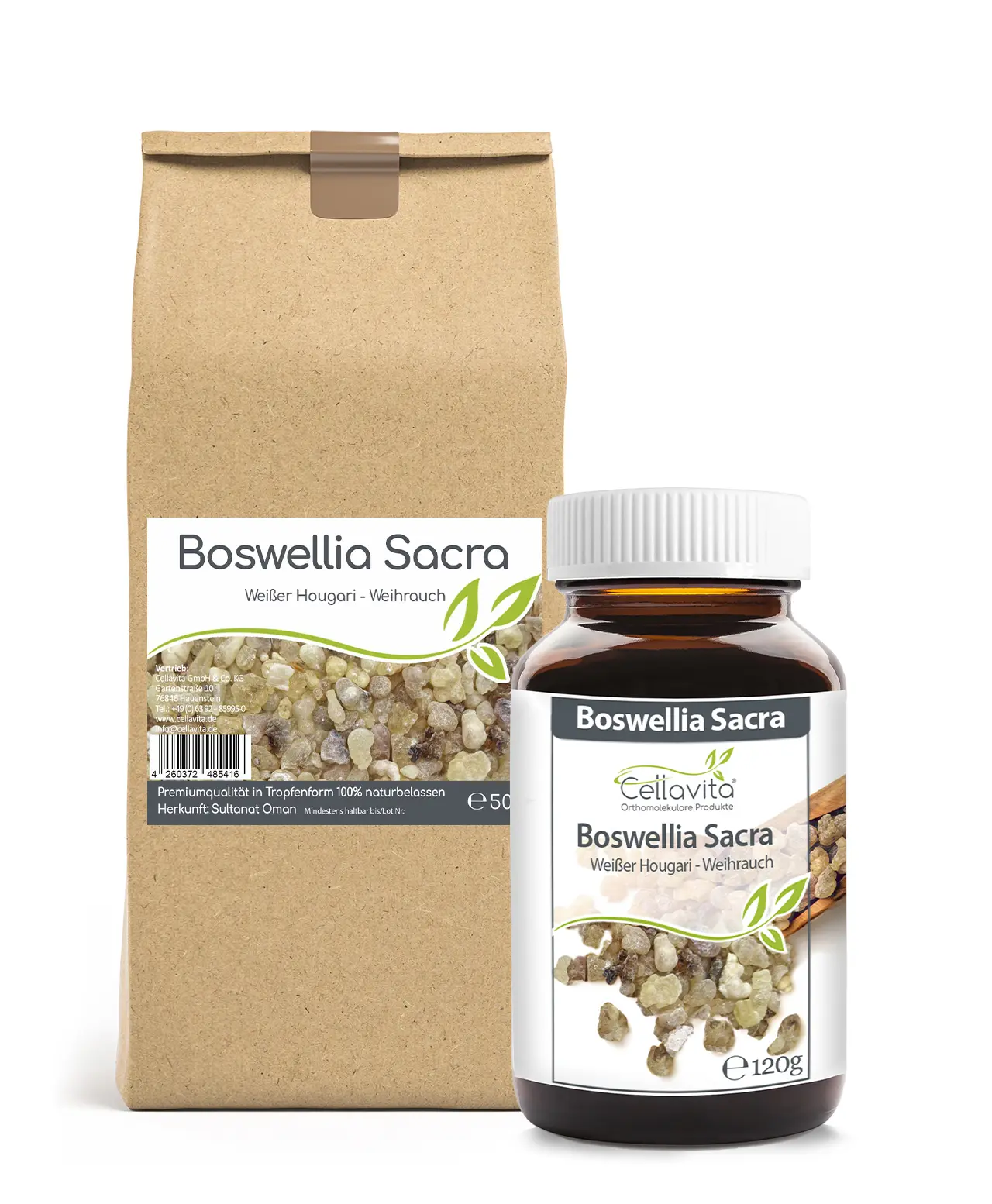 Weißer Hougari - Weihrauch in Tropfenform 