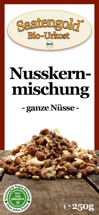 Bio-Nusskernmischung "ganze Nüsse" 250g
