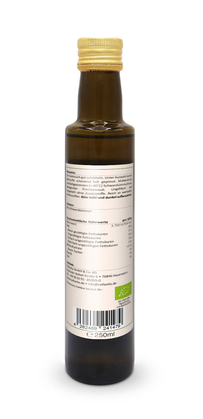 Bio-Schwarzkümmelöl